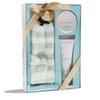 Live Green Bath and Body Present Set- Foot Spa Set with Fuzzy Socks, Lotion, and Scrub, Winter Mint view 1