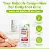 Miracle Foot Repair Cream (32 oz) Repairs Dry Cracked Heels and Feet, 60% Pure UltraAloe Moisturizes, Softens, and Repairs view 2
