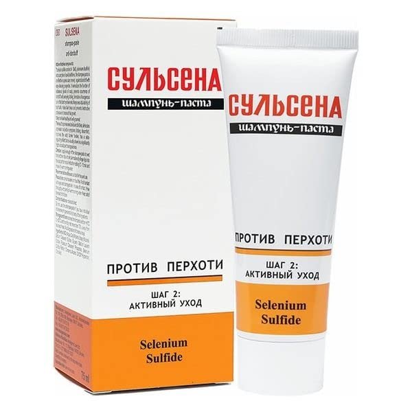 3 pack Suls Paste 1% Anti-dandruff Selenium Sulfide (sulsena)