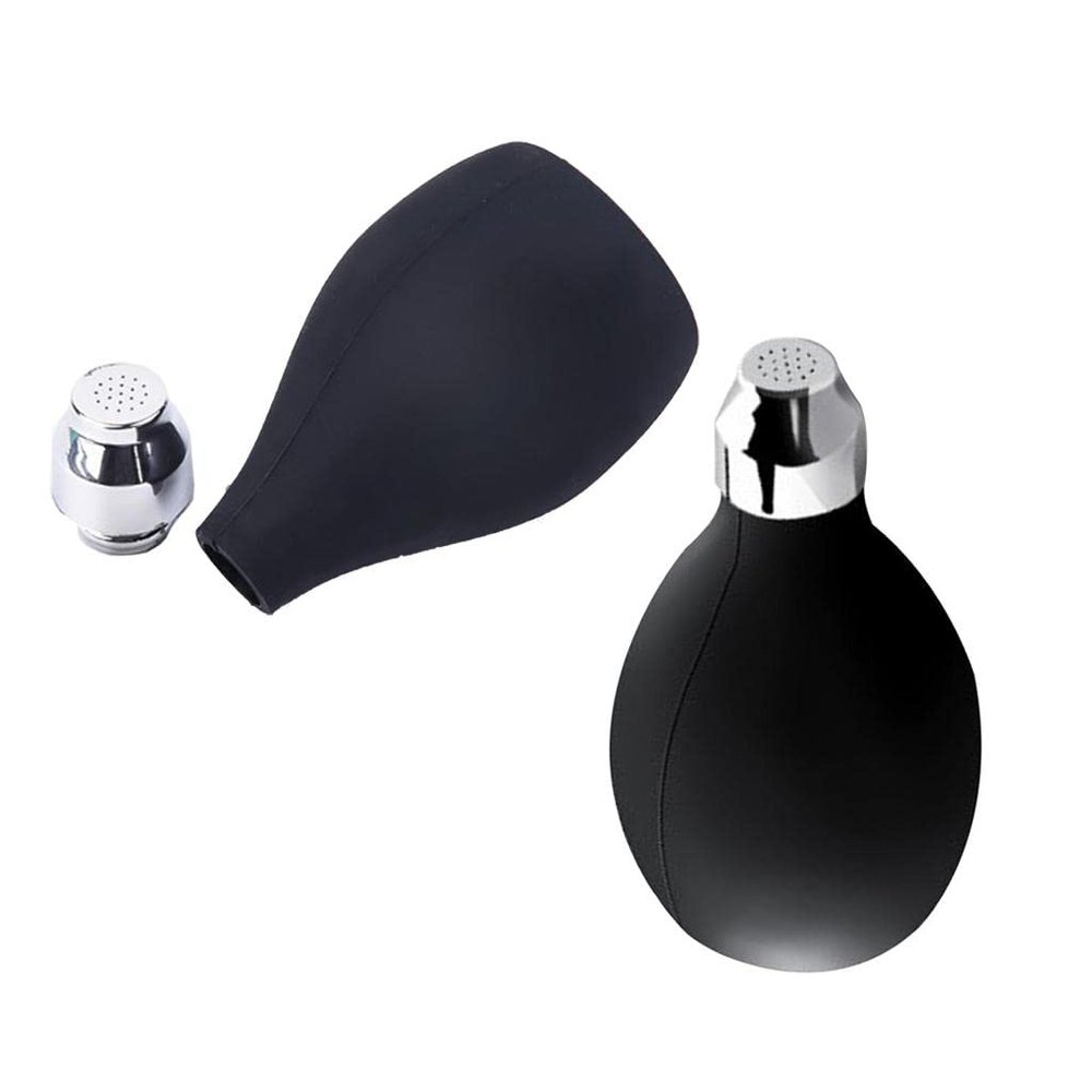 Almencla 2x Talc Powder Blower Puffer Barbers Hairdressers Talcum Dispenser for Neck