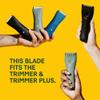 Meridian - Trimmer Replacement Blade - Sage Ceramic Blades for Electric Body & Pubic Hair Trimmer - 1 Pack view 3