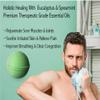 Bath Bomb Gift Sets for Men. 18 Therapeutic Spearmint Eucalyptus Bath Bombs for Sore Muscles. Best Mens Bath Bomb Gift Box for Him & Her view 3