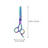 Beaupretty 1set Hairdressing Scissors Kit Barber Scissors Flat Tooth for Hair Cutting Trimming and Thinning for Home and Professional Use view 2