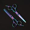 Beaupretty 1set Hairdressing Scissors Kit Barber Scissors Flat Tooth for Hair Cutting Trimming and Thinning for Home and Professional Use view 4