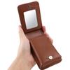 Lipstick Case with Mirror Lip Gloss Holder Cosmetic Organizer Makeup Bag view 4