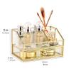 35 Colors Eye Shadow Palette - Highly Pigmented Matte Shimmer Glitter Metallic Natural Eye Powder Waterproof Long Lasting + Makeup Storage Organizer - Easily Organize Your Make Up Brushes And Jewelry view 4