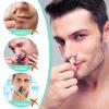 50 Pieces Nose Wax Sticks Applicators Plastic Wax Rod Wand Strips Nostril Cleaning Removal for Men Women Cleaning Nostrils Nasal and Removing Hair view 4