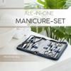 Manicure Set Women and Men  12-Piece Professional Grooming Kit with Premium Tools, Genuine Leather Case, and exclusive Glass Nail File for Hand & Foot Care, German Quality view 2