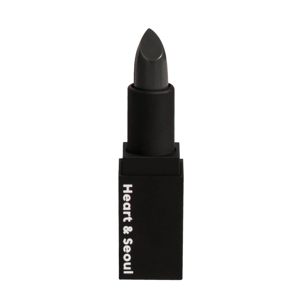 The Beauty Spy Heart & Seoul Black Rose pH-Reactive Lipstick, Ultra-Moisturizing Formula with Rosa Damascena Flower Oil, Shea Butter and Vitamin E, Makes Lips Juicy, Hydrated and Smooth