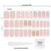 Dashing Diva Gloss Nail Strips - Crystal Clear - UV Free, Chip Resistant, Long Lasting Gel Stickers - Contains 32 Wraps, 1 Prep Pad, 1 File view 3