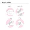 Dashing Diva Gloss Nail Strips - Crystal Clear - UV Free, Chip Resistant, Long Lasting Gel Stickers - Contains 32 Wraps, 1 Prep Pad, 1 File view 4