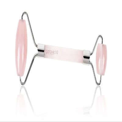 Rose Quartz Crystal Facial Roller Massage