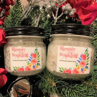 2-Pack of Scented Bath Salts