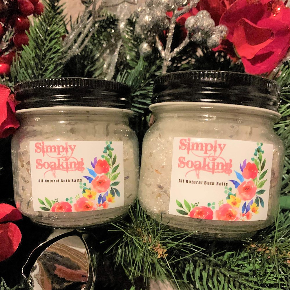2-Pack of Scented Bath Salts