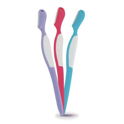 Eyebrow Razor Trimmer Touch Up Tool Chaosss &. Multipurpose Exfoliating Shaver Dermaplaning Tool for Women Girls and Men Pack of 3