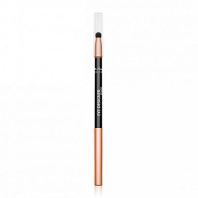 M. Asam MAGIC FINISH EYE DESIGNER Black - waterproof eyeliner for a long-lasting & color-intensive result with integrated sponge for easy blending, eye make-up, 0.01 Oz