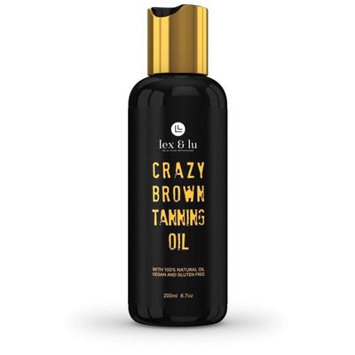 Lex & Lu Crazy Brown Tanning Oil (6.7 fl. oz.)