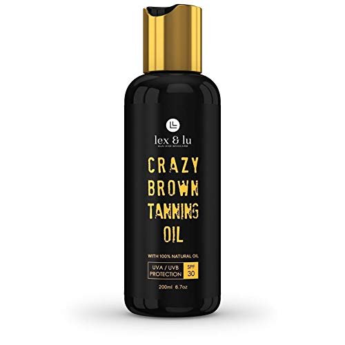 Lex & Lu Crazy Brown Tanning Oil SPF 30 (6.7 fl. oz.)