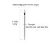 BodyJewelryOnline Ear Nose Body Piercing Needles Pack [100 Pieces], Hollow Design, 13g Straight Needle, 2" Long, Surgical Stainless Steel, Super Sharp Tip, Individually Sealed, 100% Sterilized view 3