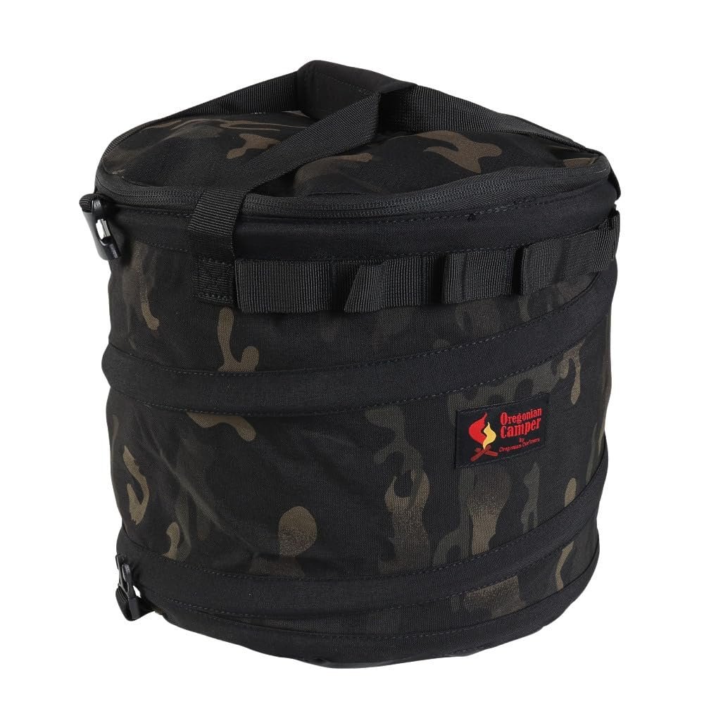 Oregonian Camper Trash Can Tent Intrash Box Black Camo OCB2024BC