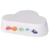 AMOYER 1pc Rainbow Cloud Rainbow Spa Bath Bombs Gift with Colorful Bubbles Float on Water Release Vivid Rainbow Color for Dry Skin view 1