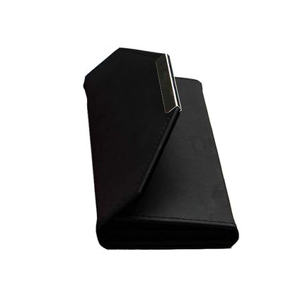 1 Piece Black PU Leather Empty Tweezers Storage Bag for Eyelash Extensions Multi-pockets Travel Case For Eyelash Grafting Extension Tweezers