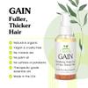 Clearly GAIN, Hair Growth Oil and Thickening Scalp Treatment for Men and Women | Natural Herbal Serum with Castor, Jojoba, Clary Sage, Rosemary, Nettle for Hair Loss, Alopecia, Thinning Hair view 2