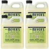 Liquid Hand Soap Refill, Cruelty Free and Biodegradable Formula, Herbal Free, Mass Skin Care, Non-Drying, Softening Cleanser, Lemon Verbena Scent, 33 OZ Each Pack, Pack of 4 view 1