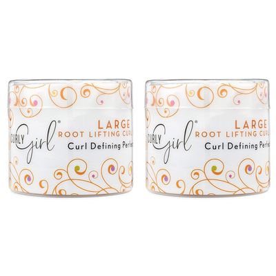 Curly Girl Hair Clips, 2pcs Volume & Root Lifting Curl Clips for Women, Curly Hair Care, Size: Claw, Style: Alligator, Bow Embellishment, 50 Count, Home Use, Solid, Clamp