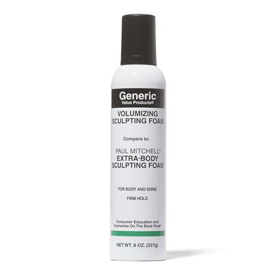 Generic Value Products Volumizing Sculpting Foam Compare to Extra Body Sculpting Foam