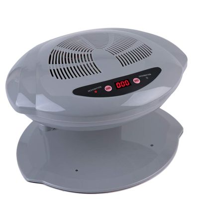 Ejoyous Air Nail Dryer 400W Auto Sensor Hot Cold for Regular Polish, Grey