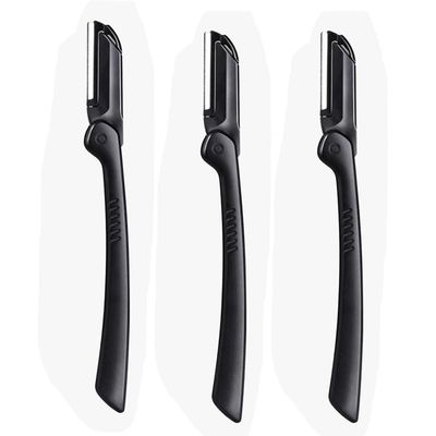 AKOAK 3 Pcs Eyebrow Razor, Skin Care Exfoliating Facial Shaver, Eyebrow, Facial Shaver for Women, Used to Remove Unnecessary Facial Hair and Peach Fuzz - Professional Skin Care Tool