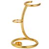 Tmtop Men Shaving Tool Holder Beard Shaver Razor Brush Stand Rack (Gold) view 3