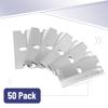 Bates- 50 pc Razor Blades, Flat Scraper Blades, One Edge Razor Blades view 2
