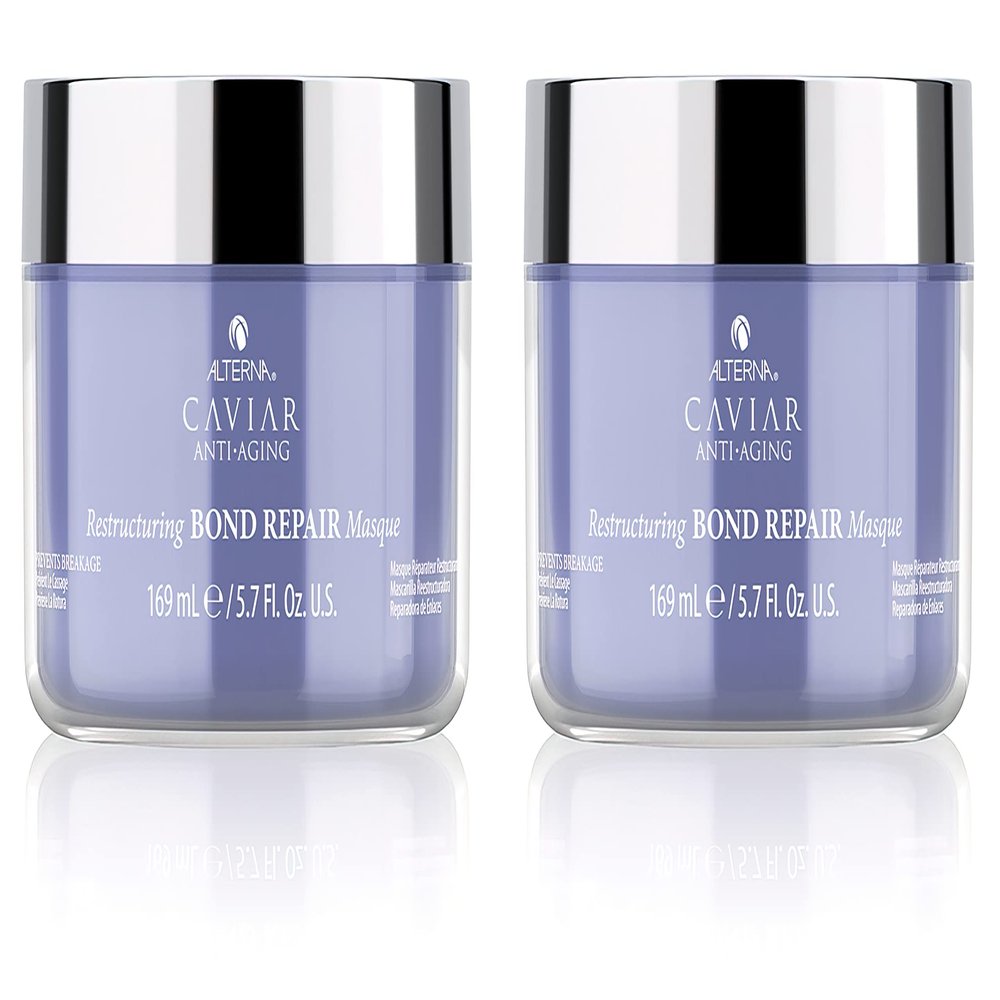 Alterna Haircare Caviar Anti-Aging Restructuring Bond Repair Masque, 2 Count
