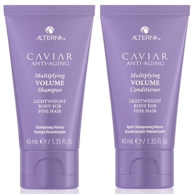 Alterna Haircare Caviar Anti-Aging Multiplying Volume Shampoo and Conditioner Set
