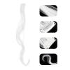 12pcs Long Curly Hair Extensions Hairpin Domestic Silk Child White Straight Hair view 4