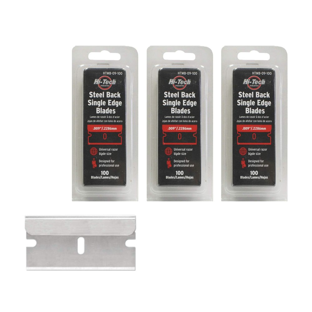 Single Edge Razor Blade, Stainless Steel, Available in Bulk Packs (300)