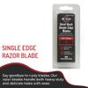 Single Edge Razor Blade, Stainless Steel, Available in Bulk Packs (300) view 2