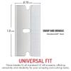 Single Edge Razor Blade, Stainless Steel, Available in Bulk Packs (300) view 4