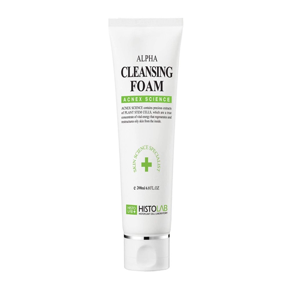 HISTOLAB Alpha Cleansing Foam (6.8 Fl. Oz) | Facial Cleanser for Oily and Acne-Prone Skin