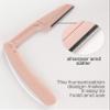 Eyebrow Razors for Women, 15 Pcs Safe Dermaplane Razor, Dermaplaning Tool for Face, Foldable Eyebrow Razor for Women and Men that Helps Smooth the Skin, 3 Colors view 4