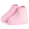 Paraffin Wax Booties, Segbeauty Paraffin Heated Foot SPA Liners, Paraffin Wax Refill Feet Cover Bags for Hot Wax Hand thera-py Bath Paraffin Thermal treat-ment Wax Warmer Paraffin Wax Machine Pink view 1