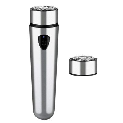Arinda Portable Mini Electric Shaver USB Rechargeable Small Home Travel Razor