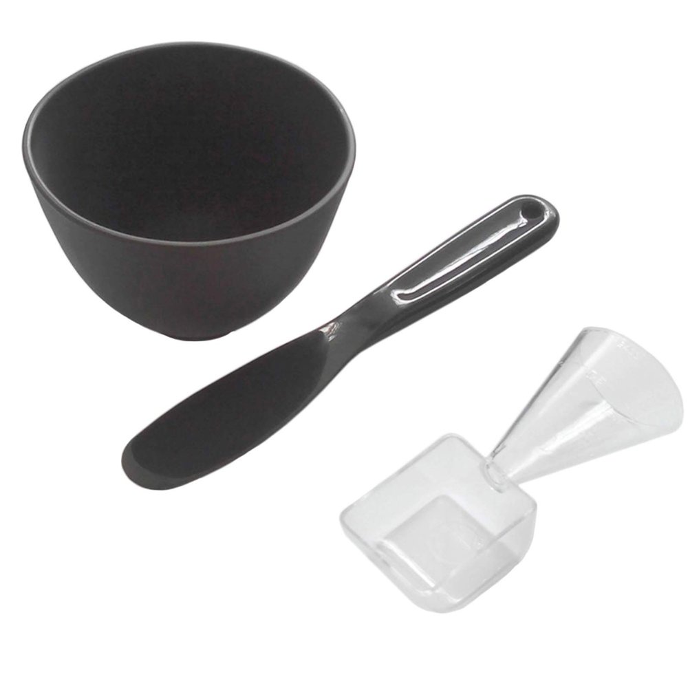 Elitzia Soft Bowl DIY Skin Care Tools Kits Anti-slip Design 12 Specifications For Beauty Salon SPA And Home Use ET181 (L, Brown pack of 3)