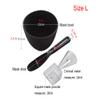 Elitzia Soft Bowl DIY Skin Care Tools Kits Anti-slip Design 12 Specifications For Beauty Salon SPA And Home Use ET181 (L, Brown pack of 3) view 2