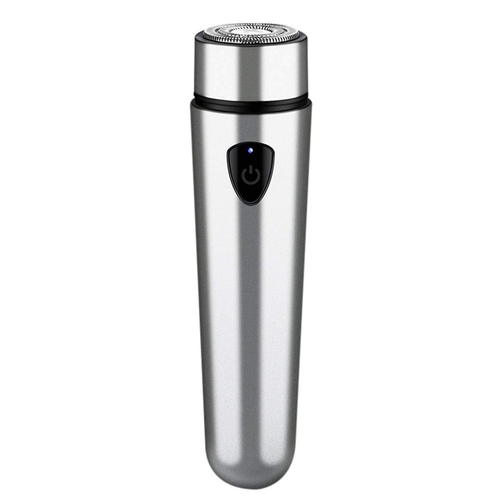 Arinda Portable Mini Electric Shaver USB Rechargeable Small Home Travel Razor