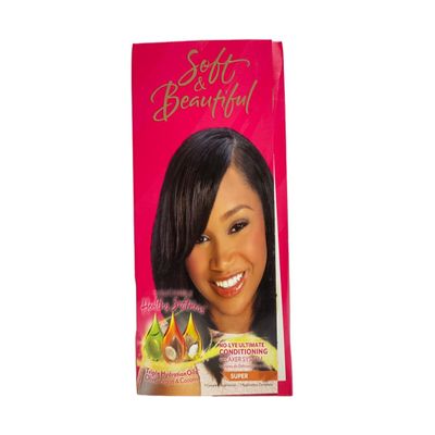Soft & Beautiful No-Lye Kit [Super] (Pack of 2)