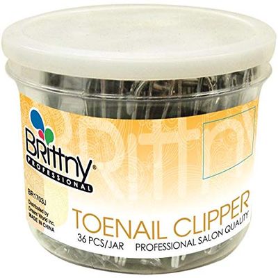 Brittny Clipper Toenail 36/Jar (Pack of 6)