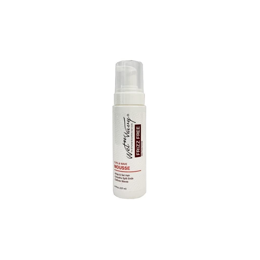 Wet N Wavy Curl Foam Mousse (Pack of 6)